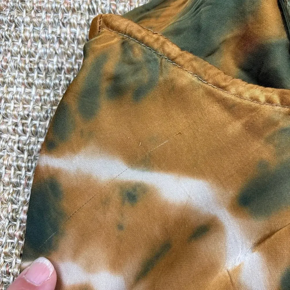 Young Fabulous & Broke Tie Dye Tank | Medium | Brown Green - Picture 8 of 8